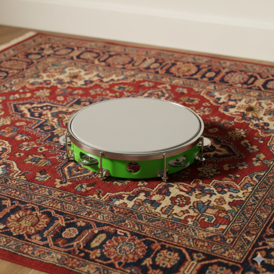  Novelika Tambourine Hand Percussion Musical Instrument Best Quality Tambourine -TMR002 ( PR756TMR002 ) 