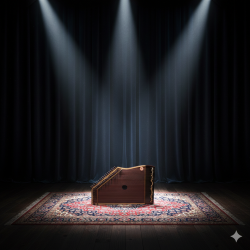 Novelika Best Quality Swarmandal Professional Musical Instruments String Instruments Bina Swarmandal No. 189