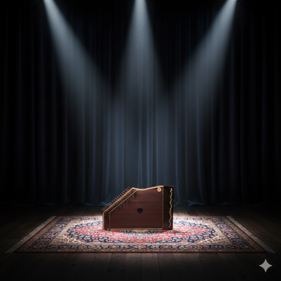 Novelika Best Quality Swarmandal Professional Musical Instruments String Instruments Bina Swarmandal No. 189