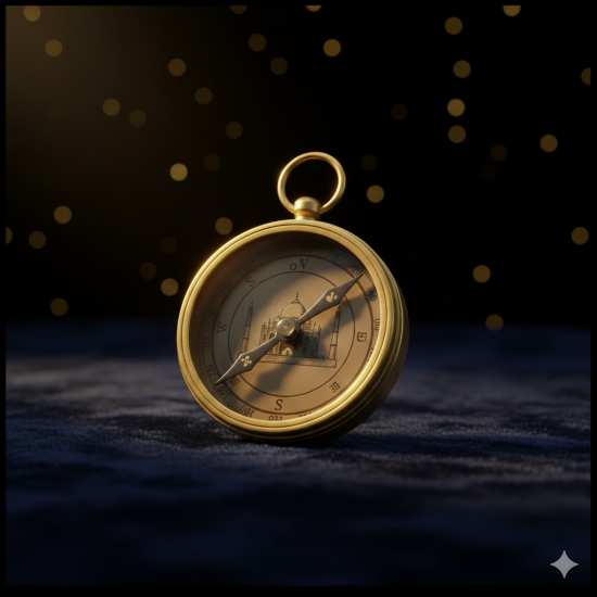  Taj Mahal  Sundial Compass  - Purpose Collectible Gift for Outdoor, Hiking, Camping |Mad For Royal Navy 1592-1666