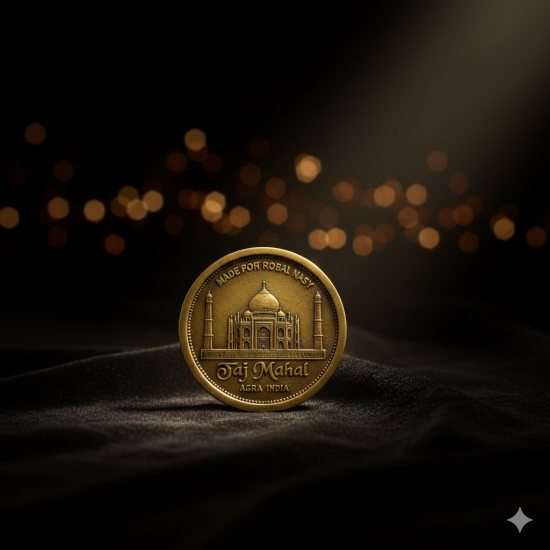  Taj Mahal  Sundial Compass  - Purpose Collectible Gift for Outdoor, Hiking, Camping |Mad For Royal Navy 1592-1666