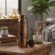 Novelika Pure Copper Designer Water Bottle with Leak Proof Protection, Ayurveda and Yoga Health Benefits (1000ml, 1Unit) With Lacqure Coating Novelika Pure Copper Designer Water Bottle with Leak Proof Protection, Ayurveda and Yoga Health Benefits (1000ml, 1Unit) With Lacqure Coating