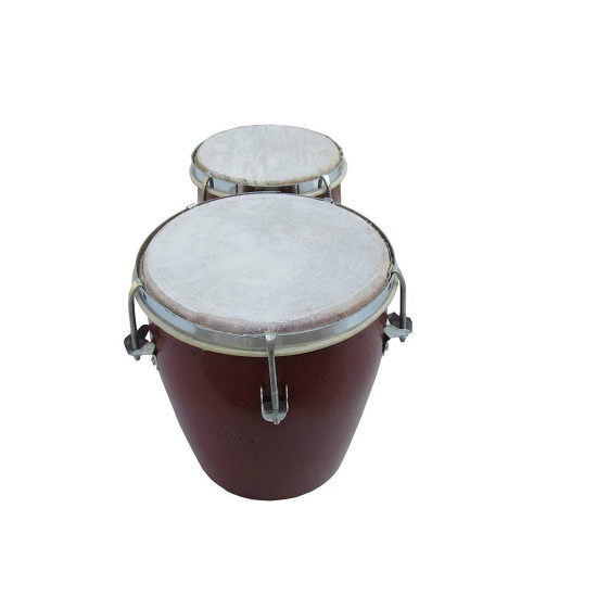 Indian Dark Brown Color Bongo Drum Musicals Instrument Drum Bongo | Best Musical Instrument Percussion