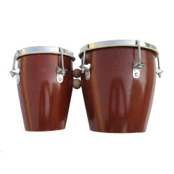 Indian Dark Brown Color Bongo Drum Musicals Instrument Drum Bongo | Best Musical Instrument Percussion