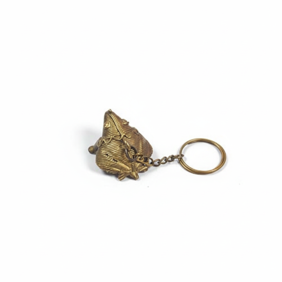 Novelika Frog Design Metal Keychain – Decorative Animal Key Ring for Keys, Bags & Car Accessories set of 1