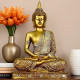 Novelika New 25 Centimetre Meditating Sitting Buddha Statue showpiece Idol Home Decor Items for Living Room and Gifts set of 1 Novelika New 25 Centimetre Meditating Sitting Buddha Statue showpiece Idol Home Decor Items for Living Room and Gifts set of 1