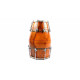 Novelika Indian Professional Musical Dholak Made of seasoned wood Best Quality Dholak ( PR756DH005 )