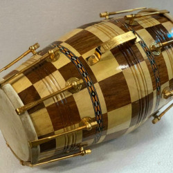Novelika Professional Musical Dholak Made of seasoned wood Best Quality Dholak ( PR756DH006 )  Novelika Professional Musical Dholak Made of seasoned wood Best Quality Dholak ( PR756DH006 )