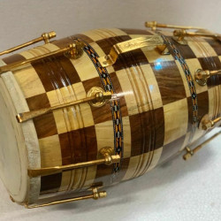 Novelika Professional Musical Dholak Made of seasoned wood Best Quality Dholak ( PR756DH006 )  Novelika Professional Musical Dholak Made of seasoned wood Best Quality Dholak ( PR756DH006 )