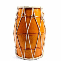 Novelika Professional Musical Mini Dholak Made of seasoned wood Best Quality Dholak No. 39 Mini (PR756DH009 ) Novelika Professional Musical Mini Dholak Made of seasoned wood Best Quality Dholak No. 39 Mini (PR756DH009 )