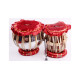 Novelika Bina Pro Tabla Drum Set Basic Professional Tabla Set Indian Musical Instruments Tabla Pair No. 48 Intermediate Model ( PR756TB002 )