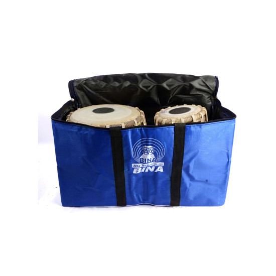 Novelika Bina Pro Tabla Drum Set Basic Professional Tabla Set Indian Musical Instruments Tabla Pair No. 48 Intermediate Model ( PR756TB002 )