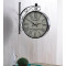 Railway Clock 8 "Dial Victoria Antique White London Double Side Clock