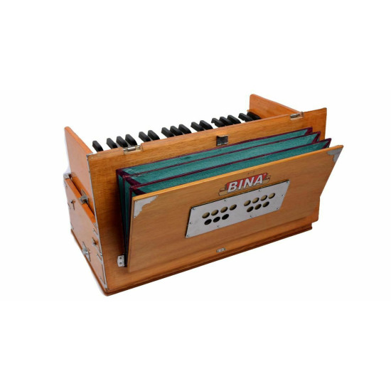 Novelika Harmonium BINA no. 23B Dx. 3 1/4 octaves portable Professional Harmonium ( PR756011 ) Novelika Harmonium BINA no. 23B Dx. 3 1/4 octaves portable Professional Harmonium ( PR756011 )