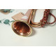Professional Bugle Solid Brass And Copper Blowing Bugle Indian Army Military Signal Horn Cavalry Horn Musical Instrument Classic Style Boy Scout Retro Horn Professional Bugle Solid Brass And Copper Blowing Bugle Indian Army Military Signal Horn Cavalry Horn Musical Instrument Classic Style Boy Scout Retro Horn