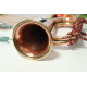 Professional Bugle Solid Brass And Copper Blowing Bugle Indian Army Military Signal Horn Cavalry Horn Musical Instrument Classic Style Boy Scout Retro Horn Professional Bugle Solid Brass And Copper Blowing Bugle Indian Army Military Signal Horn Cavalry Horn Musical Instrument Classic Style Boy Scout Retro Horn