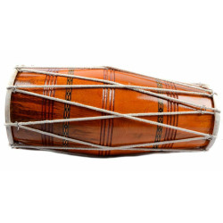 Novelika Professional Musical Dholak Made of seasoned wood Best Quality Dholak (PR756DH002)  Novelika Professional Musical Dholak Made of seasoned wood Best Quality Dholak (PR756DH002)
