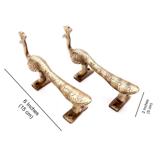 Novelika Brass Door Handle Peacock Design Brass Door Handle Home Decor Home Improvement - DOH007 Novelika Brass Door Handle Peacock Design Brass Door Handle Home Decor Home Improvement - DOH007
