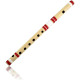 Novelika 14 Inch Authentic Indian Wooden Bamboo Flute in 'B' tune ( PR756FL006 )