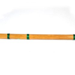 Novelika 13 Inch Indian Wooden Bamboo Flute in 'C' tune Handmade Bansuri