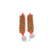 Novelika Kathak Dancing Ghungroo Tow Line 40+40 Bells Indian Classical Dance Anklet Bells - GHR006 Novelika Kathak Dancing Ghungroo Tow Line 40+40 Bells Indian Classical Dance Anklet Bells - GHR006