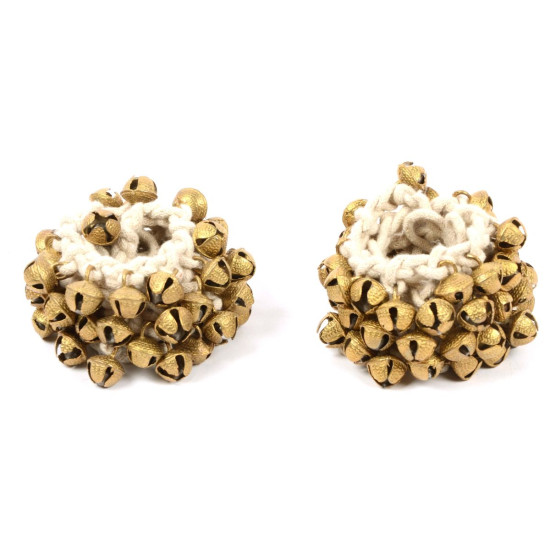 Novelika Kathak Ghungroo Pair (50+50)Bells Best quality Tied with Cotton Cord Classical - GHR008