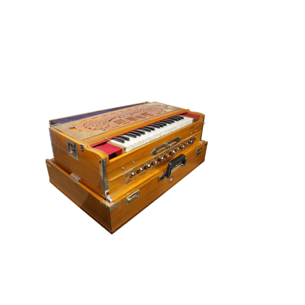Novelika Harmonium BINA No. 32 Scale changer Portable Professional Harmonium Musical Instrument ( PR756SC00019 ) 