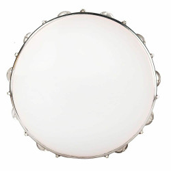 Novelika Tambourine Hand Percussion Musical Instrument Best Quality Tambourine -TMR004 ( PR756TMR004 ) 