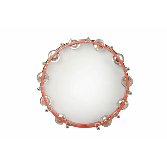 Novelika Tambourine Hand Percussion Musical Instrument Best Quality Tambourine -TMR004 ( PR756TMR004 ) 
