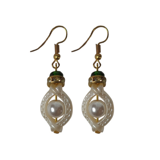 Novelika Latest Stylish Traditional Dangle Earring Sea shell Earring set for Women Girls - SER16013
