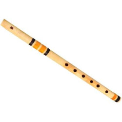 NOVELIKA-Professional Flutes C Sharp 6 Hole Bamboo Flute Bansuri Size 14 Inch to 16 inch  (Pack of 1) NOVELIKA-Professional Flutes C Sharp 6 Hole Bamboo Flute Bansuri Size 14 Inch to 16 inch  (Pack of 1)