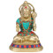 Novelika Brass Bajrangbali Sankat Mochan Hanuman JI Statue Bhagwan Murti for Home Office Entrance Temple Mandir Decoration Pooja Gift 