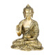 Novelika Brass Bhagwan Buddha Life Story Statue Blessing Face Murti 
