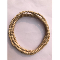 Novelika Original Tulsi Mala Kanthi l Tulsi Wood Mala 1 Round for Neck (TM005) Novelika Original Tulsi Mala Kanthi l Tulsi Wood Mala 1 Round for Neck (TM005)
