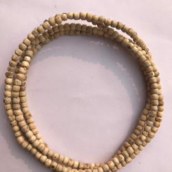 Novelika Original Tulsi Mala Kanthi l Tulsi Wood Mala 1 Round for Neck (TM005) Novelika Original Tulsi Mala Kanthi l Tulsi Wood Mala 1 Round for Neck (TM005)
