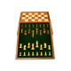 Novelika 12 Inches Handmade Drawer Wooden Chess Board Set Made With Indian Rosewood | Inbuilt Storage Compatment For Chessmen - (12 X 12 Inches) Brown, Big Kid set of 1