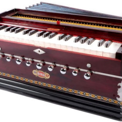Novelika Professional Harmonium Bina NO. 17 Harmonium musical Harmonium Best Quality  ( PR756008 ) 
