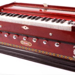 Novelika Professional Harmonium Bina NO. 8 Harmonium musical Harmonium Best Quality ( PR10H003 ) 