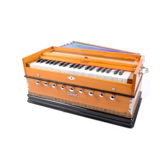 Novelika Professional Harmonium Bina NO. 9 Harmonium musical Harmonium Best Quality ( PR756004 )