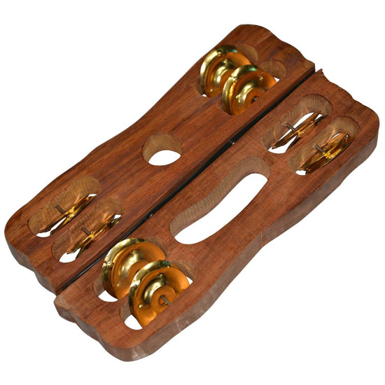 Novelika Kartal Pair Indian Musical Percussion Instrument Hand Cymbals - KT001