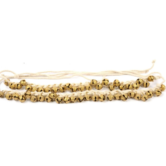 Novelika Kathak Ghungroo Pair (25+25)Bells Best quality Tied with Cotton Cord Classical -GHR007 Novelika Kathak Ghungroo Pair (25+25)Bells Best quality Tied with Cotton Cord Classical -GHR007