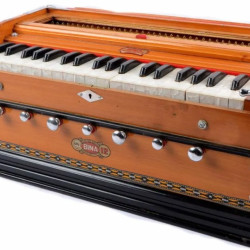 Novelika Professional Harmonium Bina NO. 12 Harmonium musical Harmonium Best Quality ( PR756007 ) 