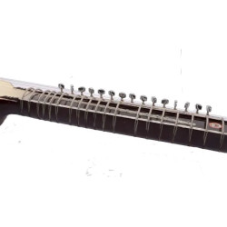 Novelika Professional Quality Dilruba Indian Classical Musical Dry Tune Wood Dilruba Kolkata Made With Fiber Box, Bow, Roasin