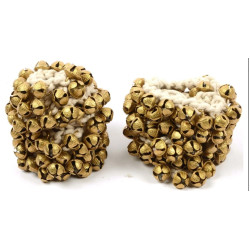 Kathak Ghungroo Pair (100+100)Bells Best quality Tied with Cotton Cord Classical - GHR009