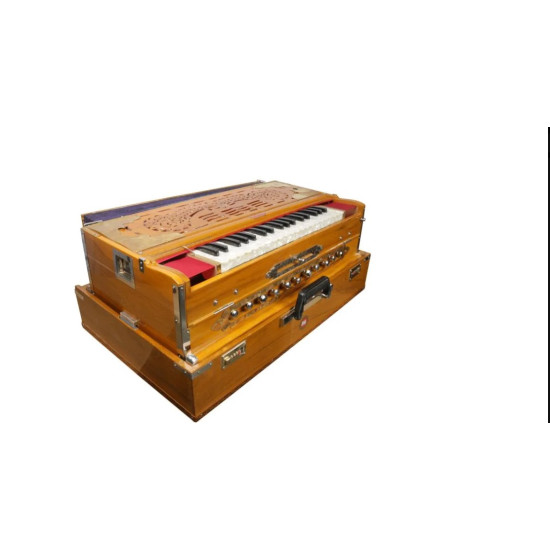 Novelika Harmonium BINA No. 32 Scale changer Portable Professional Harmonium Musical Instrument ( PR756SC00019 ) 