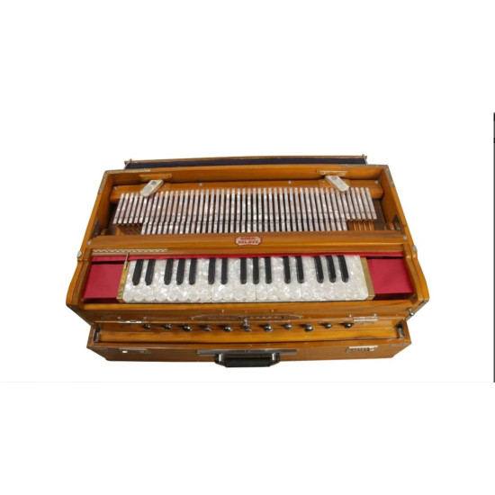 Novelika Harmonium BINA No. 32 Scale changer Portable Professional Harmonium Musical Instrument ( PR756SC00019 ) 