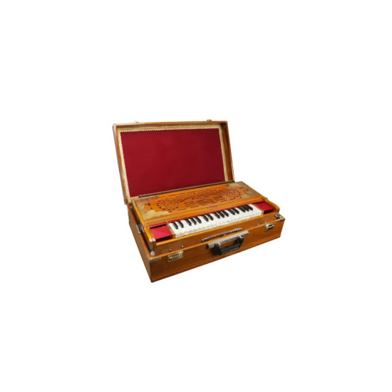 Novelika Harmonium BINA No. 32 Scale changer Portable Professional Harmonium Musical Instrument ( PR756SC00019 ) 
