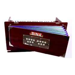 Novelika Harmonium BINA no. 23B Dx. 3 1/2 octaves portable Harmonium 9 stops Harmonium ( PR7560013 ) 