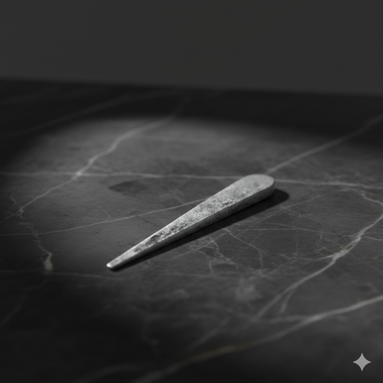 Tilak Stamp-Silver Metal-Forehead Tika Tool for Men/Women Deity Ornament .( Pack of 6 )