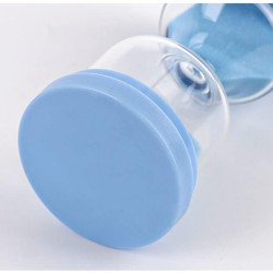 Novelika Sand Timer 30 Minute, Blue Sand Clock Timer, Classroom Timer for Time Management Study Sessions, Meditation, and Cooking set of 1